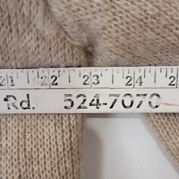 Hilda Ltd Tan Wool Blazer Coat Women’s Large Pure Laine Vierge Classic - Picture 5 of 9